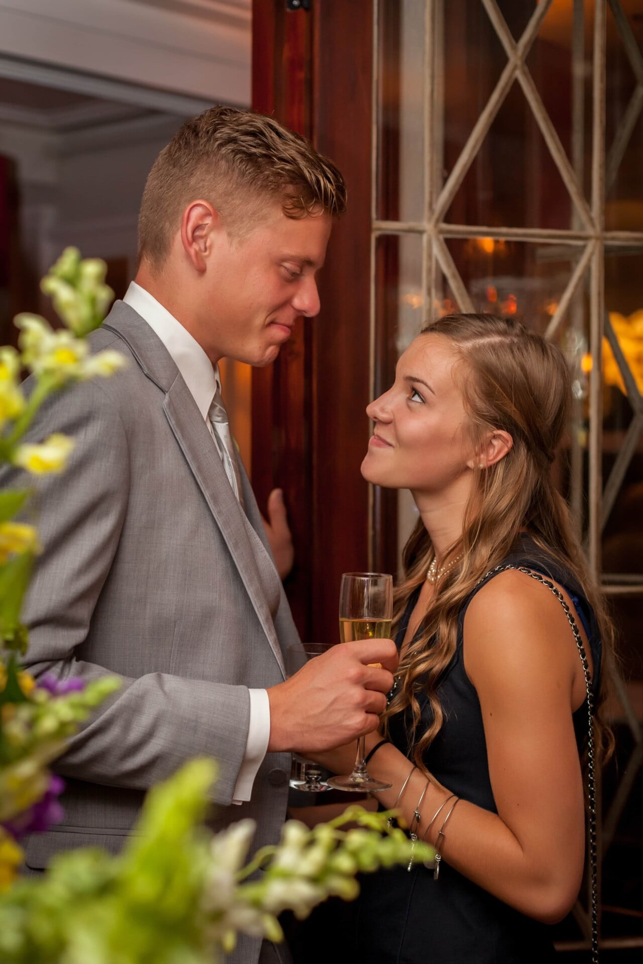 Couple at wedding - Natalie's Camden Harbor Inn - Maine