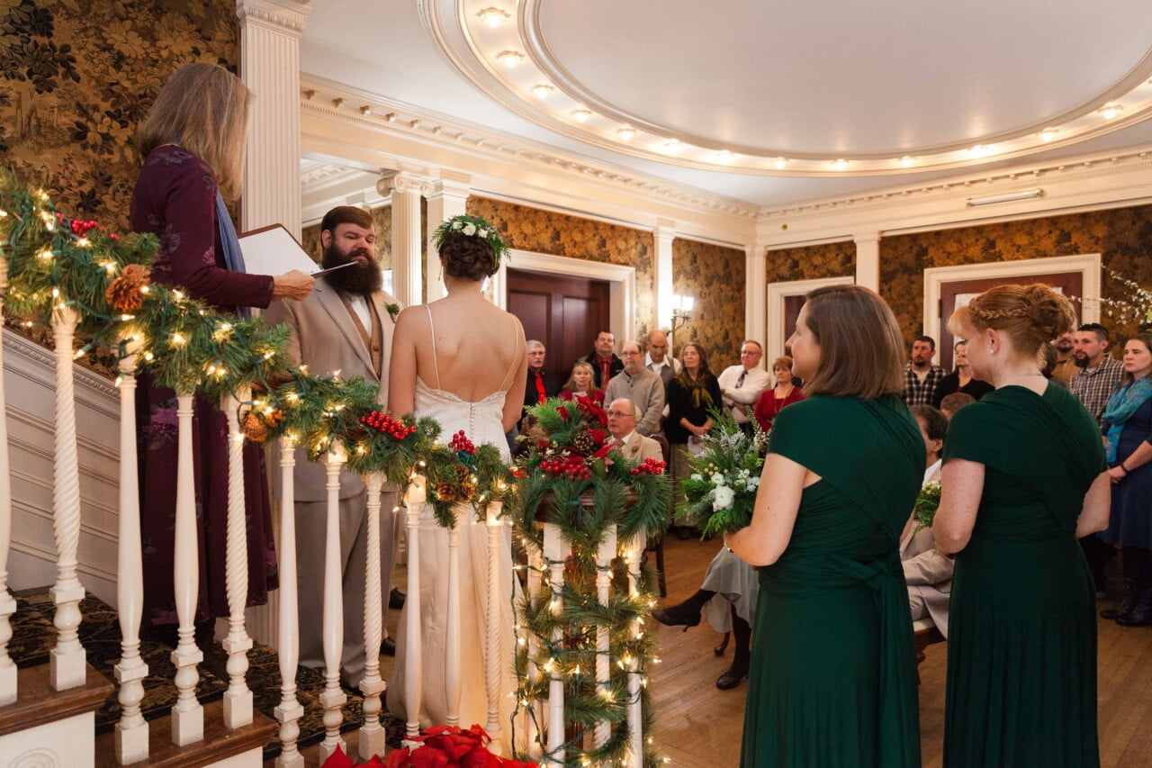 Wedding Governor Hill Mansion Augusta Maine 5iveLeaf Photography