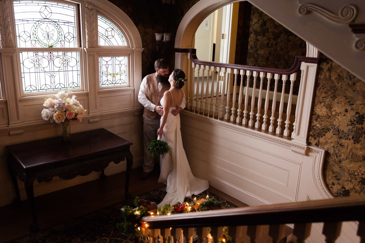 Wedding Governor Hill Mansion Augusta Maine 5iveLeaf Photography