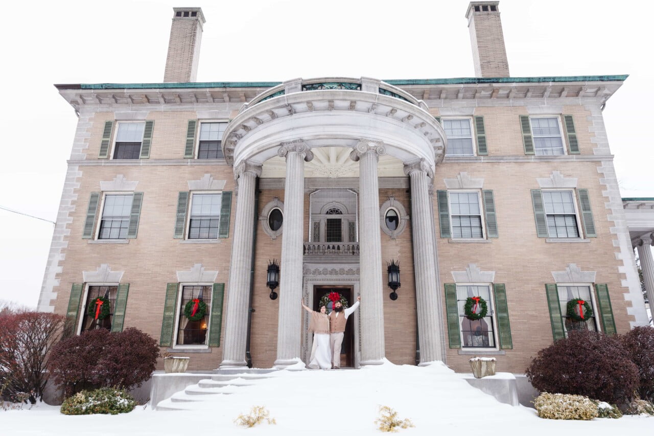 Wedding Governor Hill Mansion Augusta Maine 5iveLeaf Photography