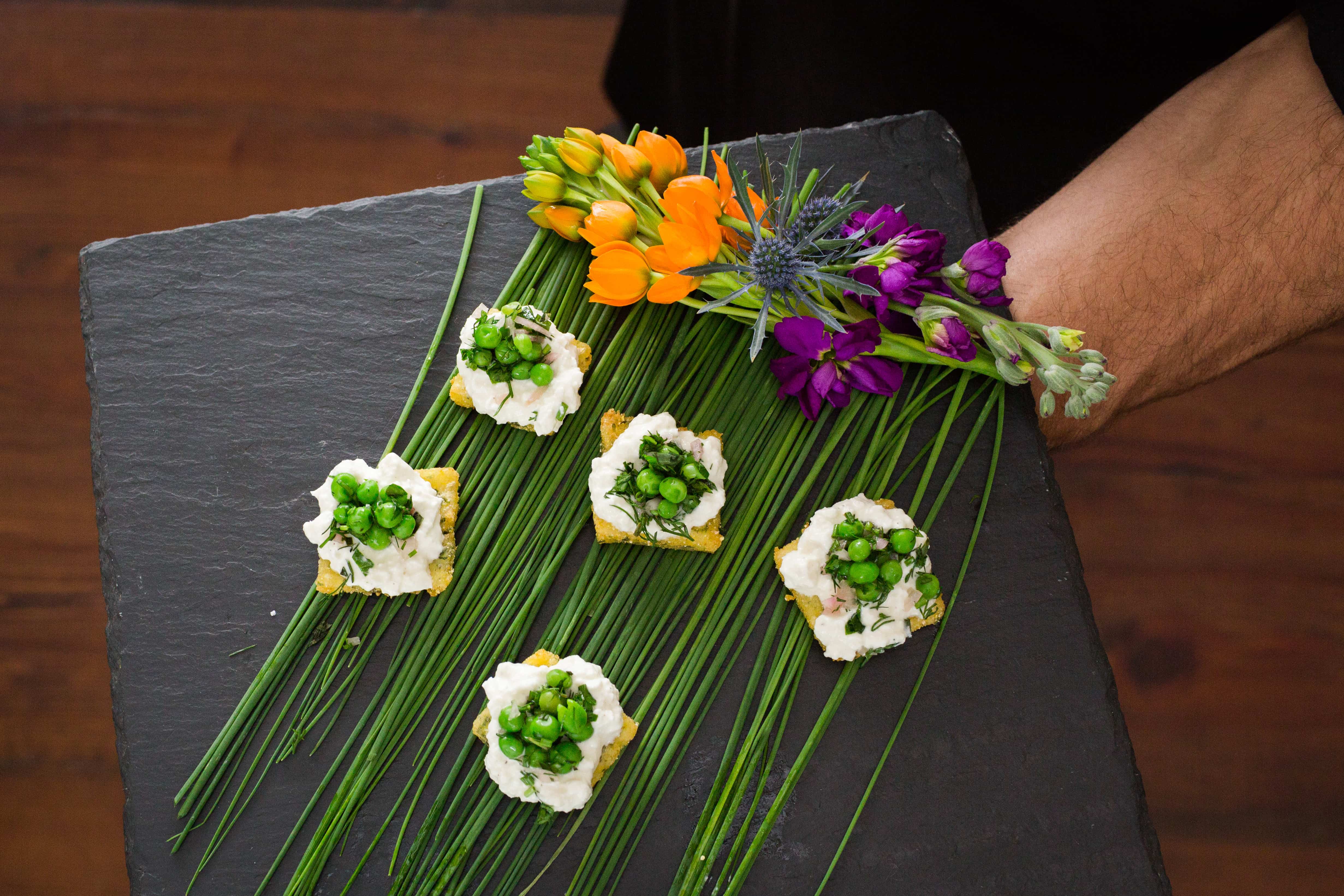 Passed Hors d’Oeuvres courtesy of Trillium Caterers - (c) 5iveLeaf Photography