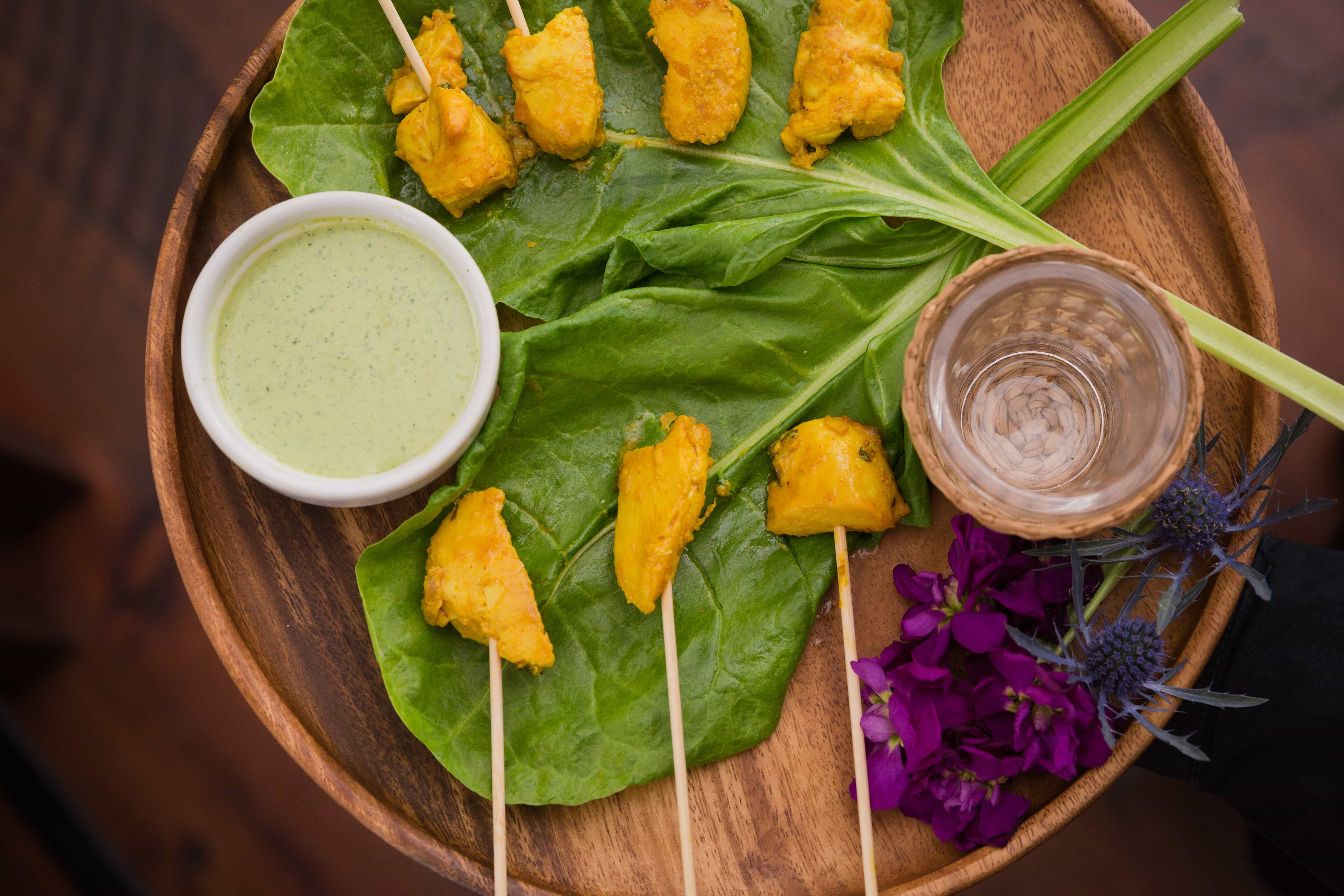 Passed Hors d’Oeuvres courtesy of Trillium Caterers - (c) 5iveLeaf Photography