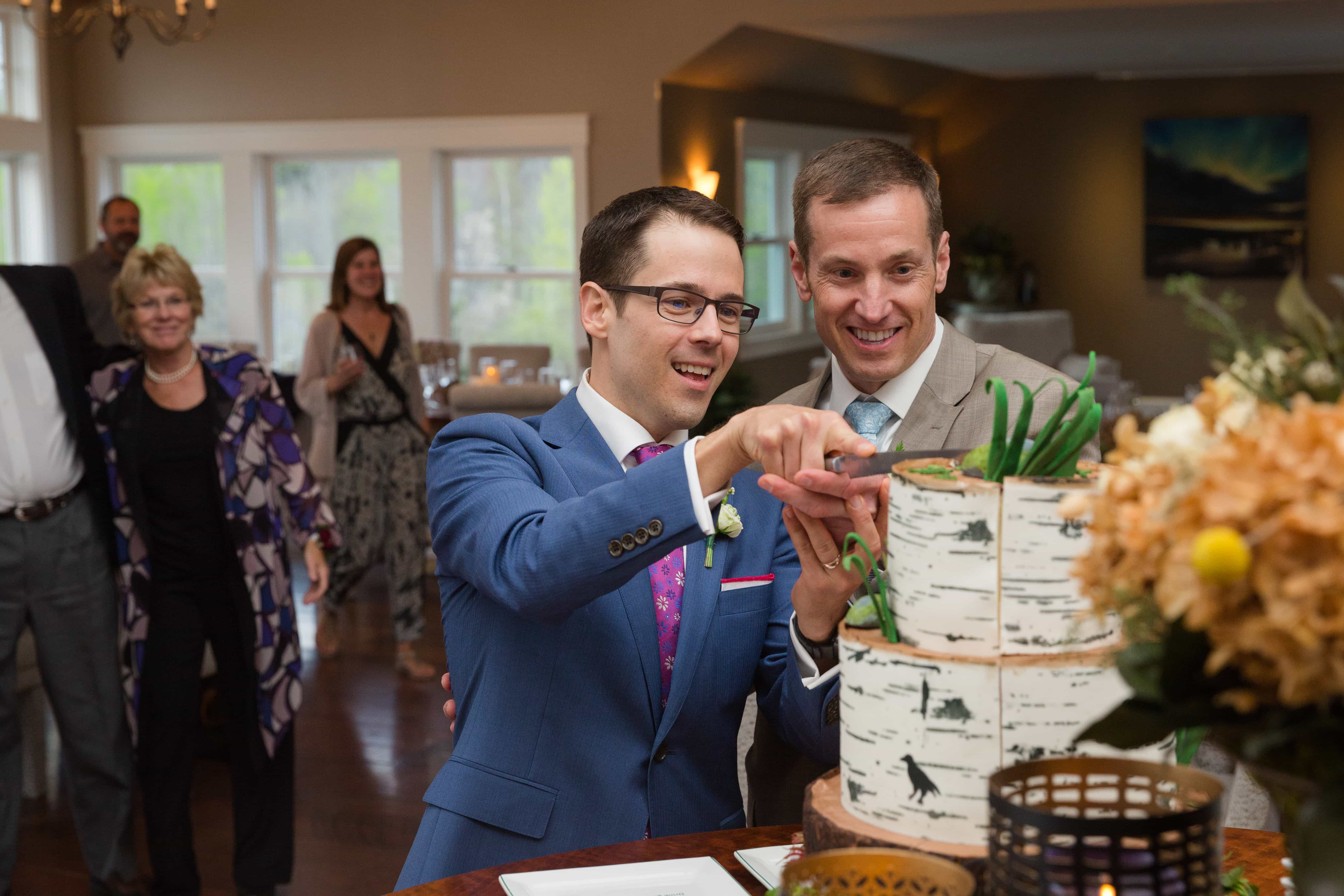 Cake Cutting. Cake by Linda Cakes - (c) 5iveLeaf Photography