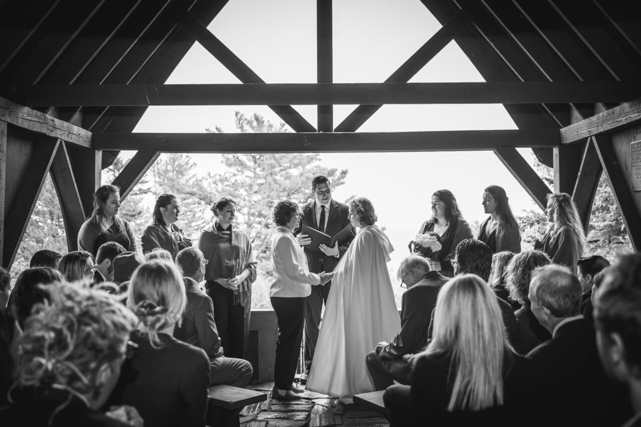Vesper Hill Children's Chapel Wedding - Rockport, Maine © 5iveLeaf Photography
