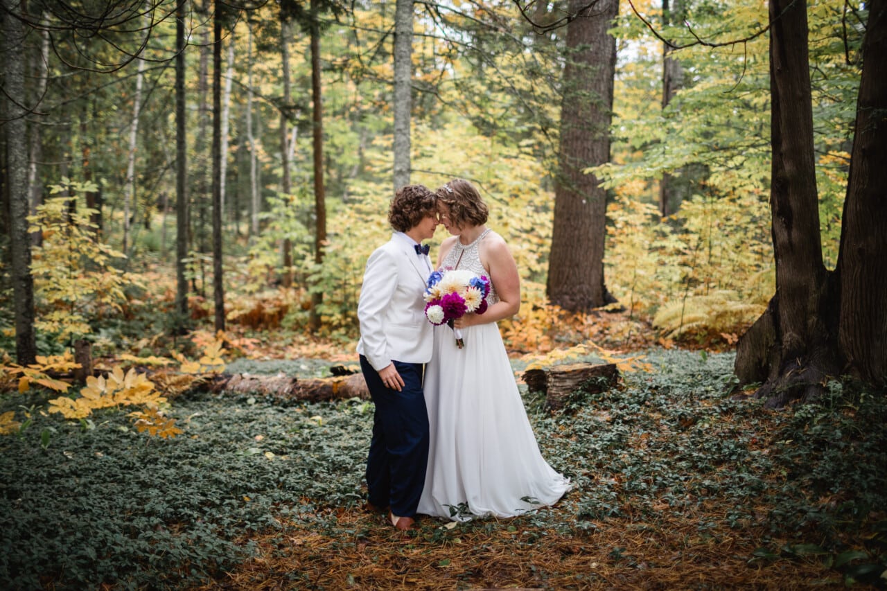 Vesper Hill Children's Chapel Wedding - Rockport, Maine © 5iveLeaf Photography