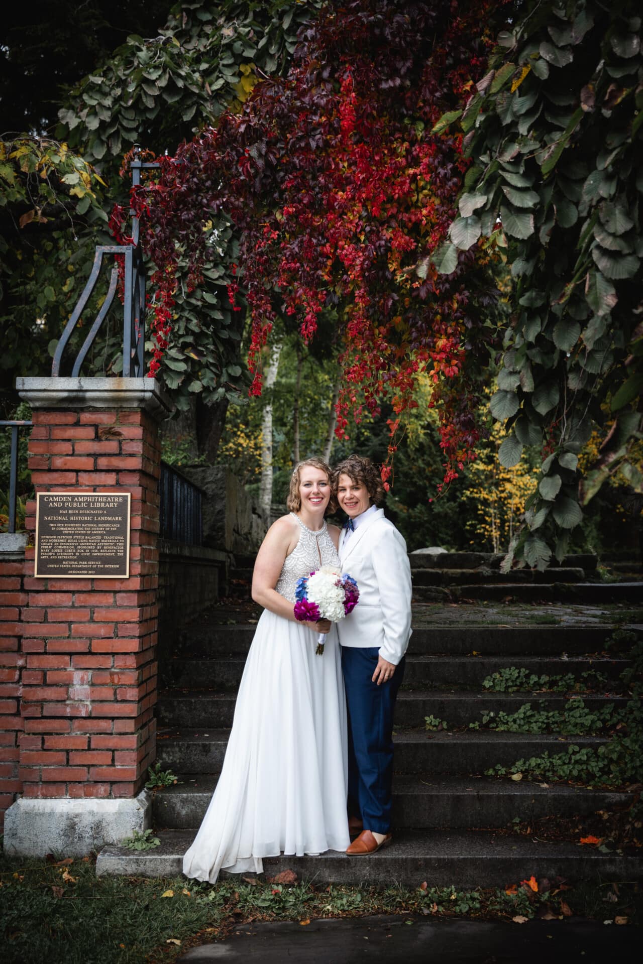 Camden Amphitheater Wedding © 5iveLeaf Photography