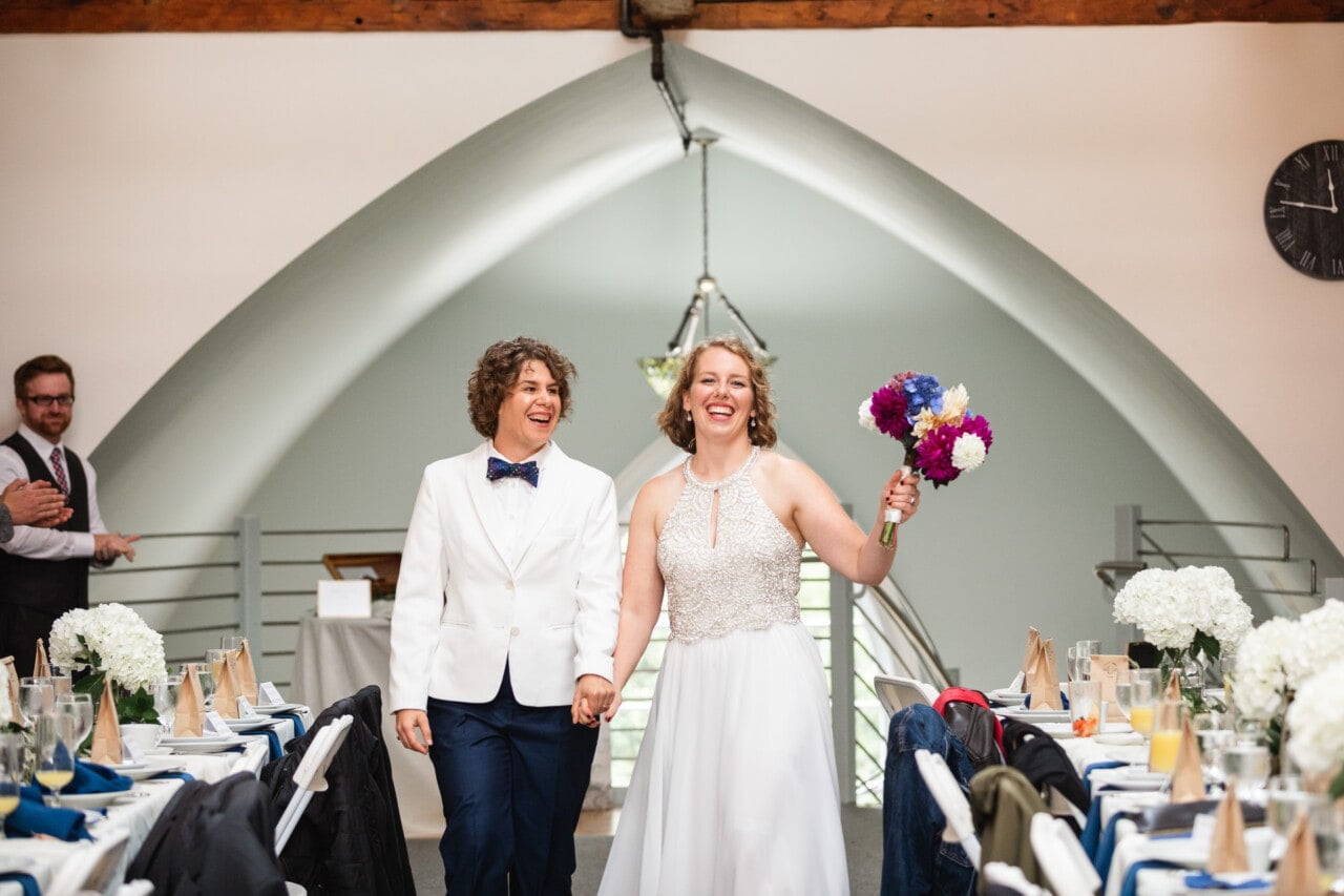 High Mountain Hall Wedding Reception © 5iveLeaf Photography