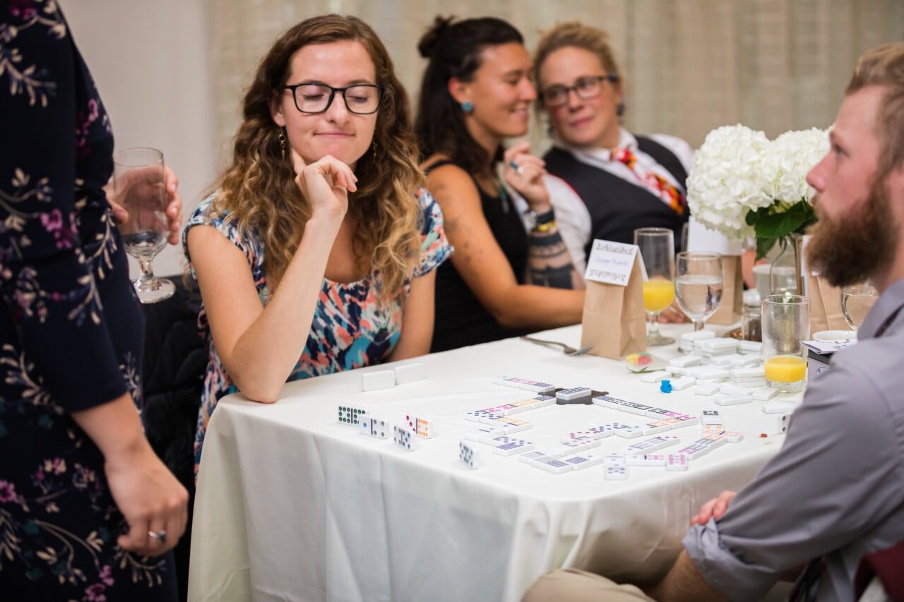 High Mountain Hall Wedding Reception © 5iveLeaf Photography