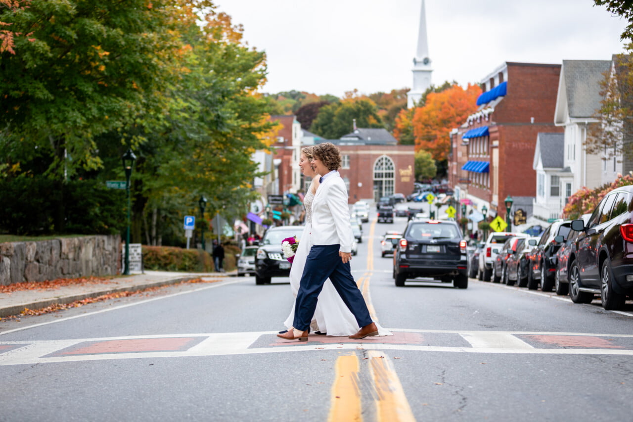 Camden Maine Wedding © 5iveLeaf Photography