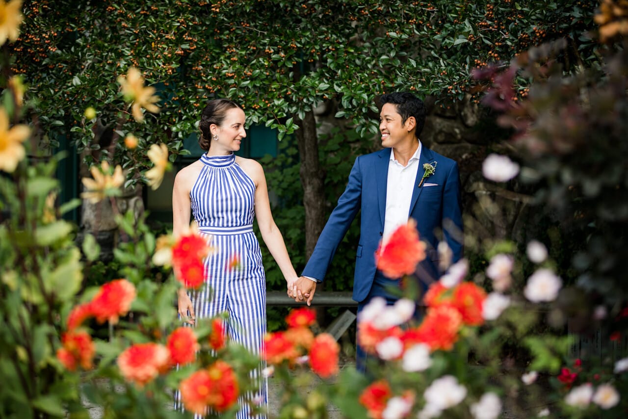 Camden Maine Wedding - Camden Public Library © 5iveLeaf Photography