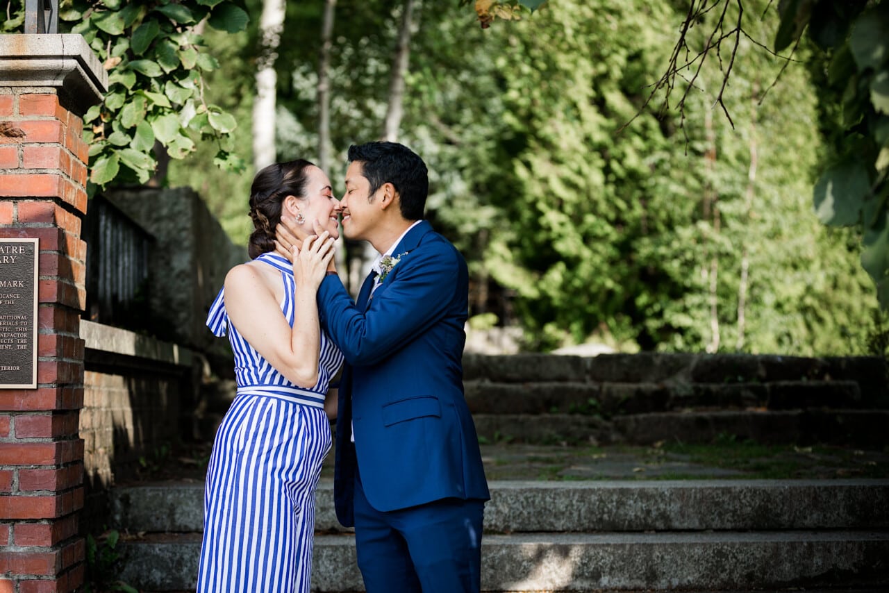 Camden Maine Wedding - Camden Amphitheater © 5iveLeaf Photography