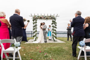 Samoset Resort - Wedding First Kiss