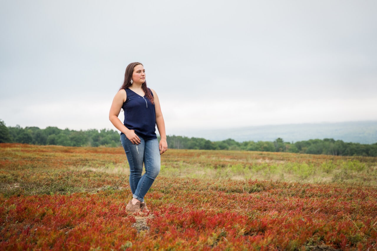 Medomak Valley High School Senior Photo - Appleton Ridge - 5iveLeaf Photography