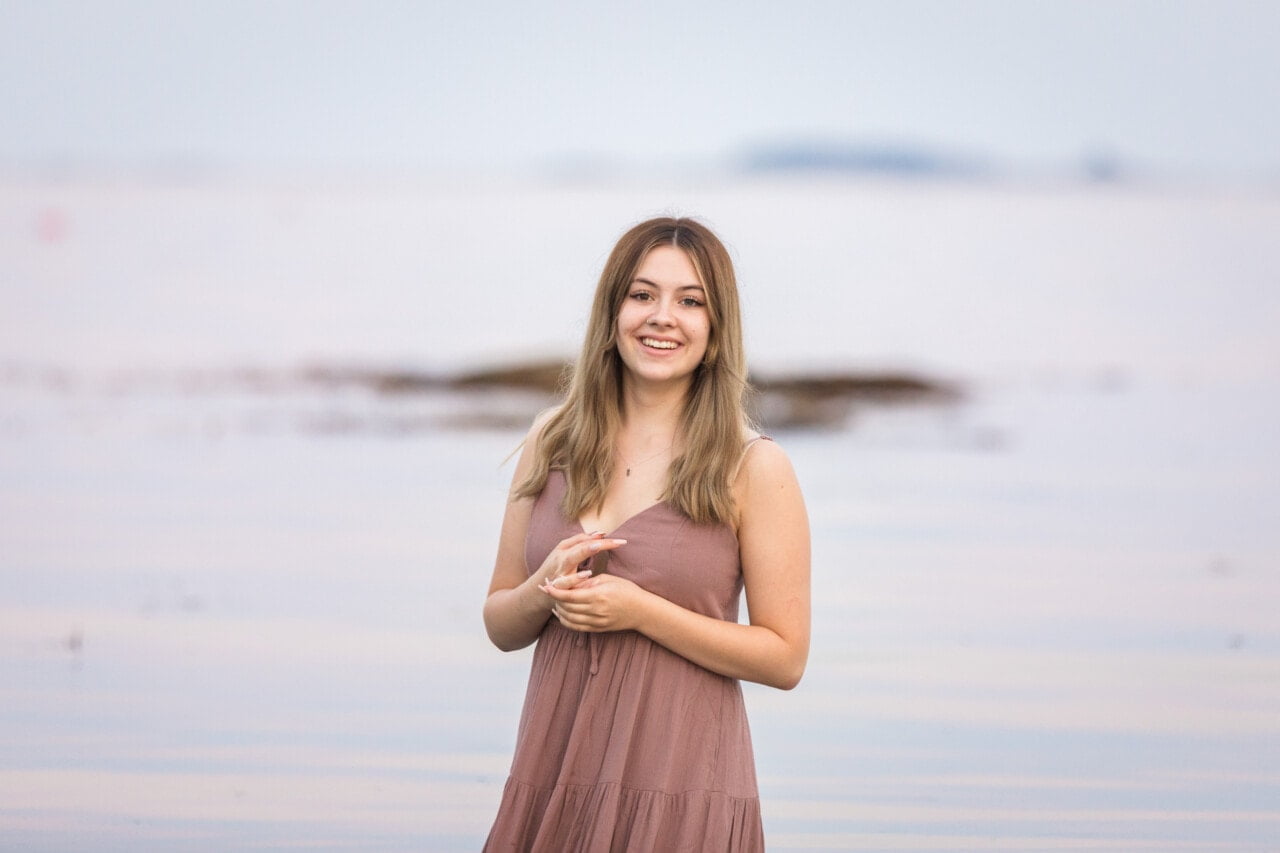 Medomak Valley High School Senior Portrait Photographer