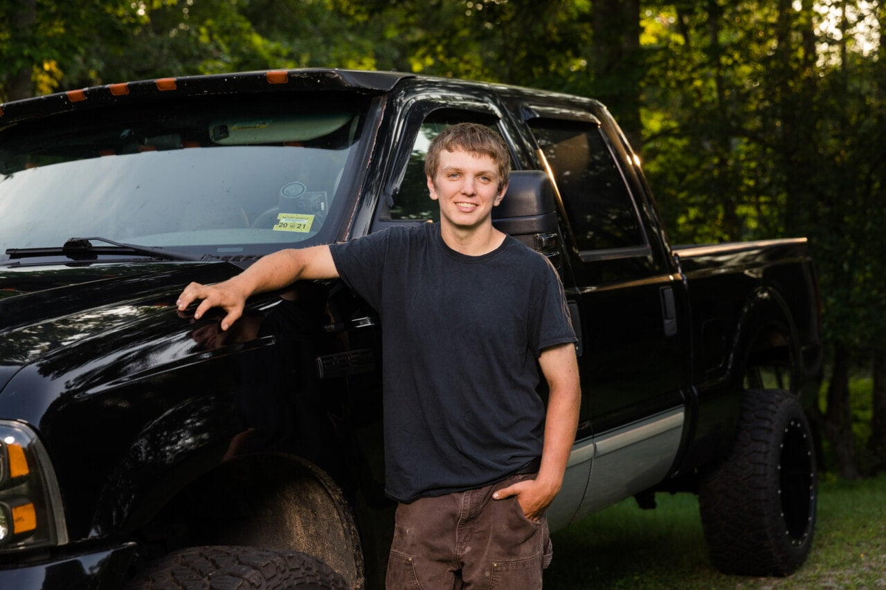 Camden Hills Regional High School Senior Portrait - Camden, Maine