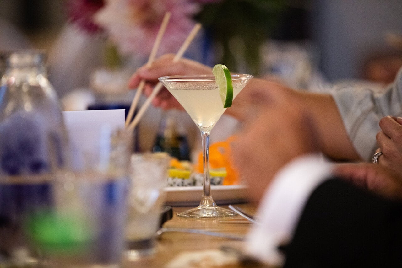 Camden Maine Wedding - Dinner at Hoxbill © 5iveLeaf Photography