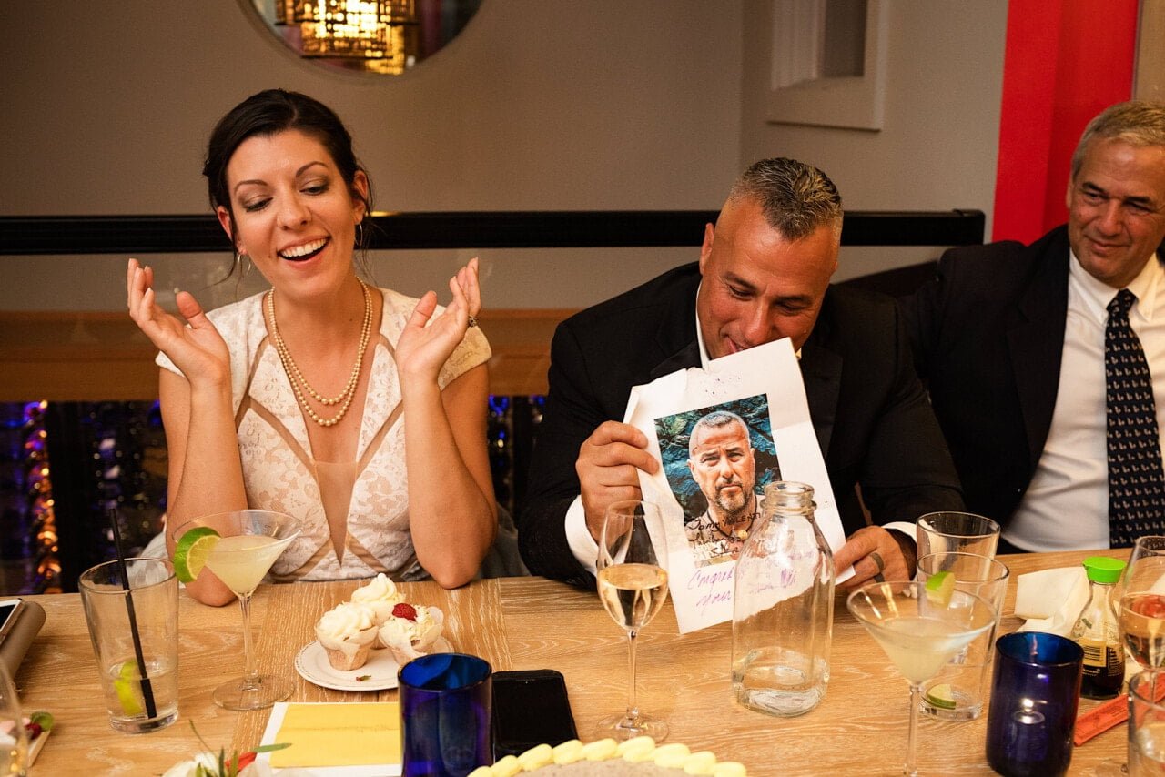 Camden Maine Wedding - Dinner at Hoxbill © 5iveLeaf Photography