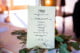 Wedding reception menu at Primo in Rockland, Maine © 5iveLeaf Photography