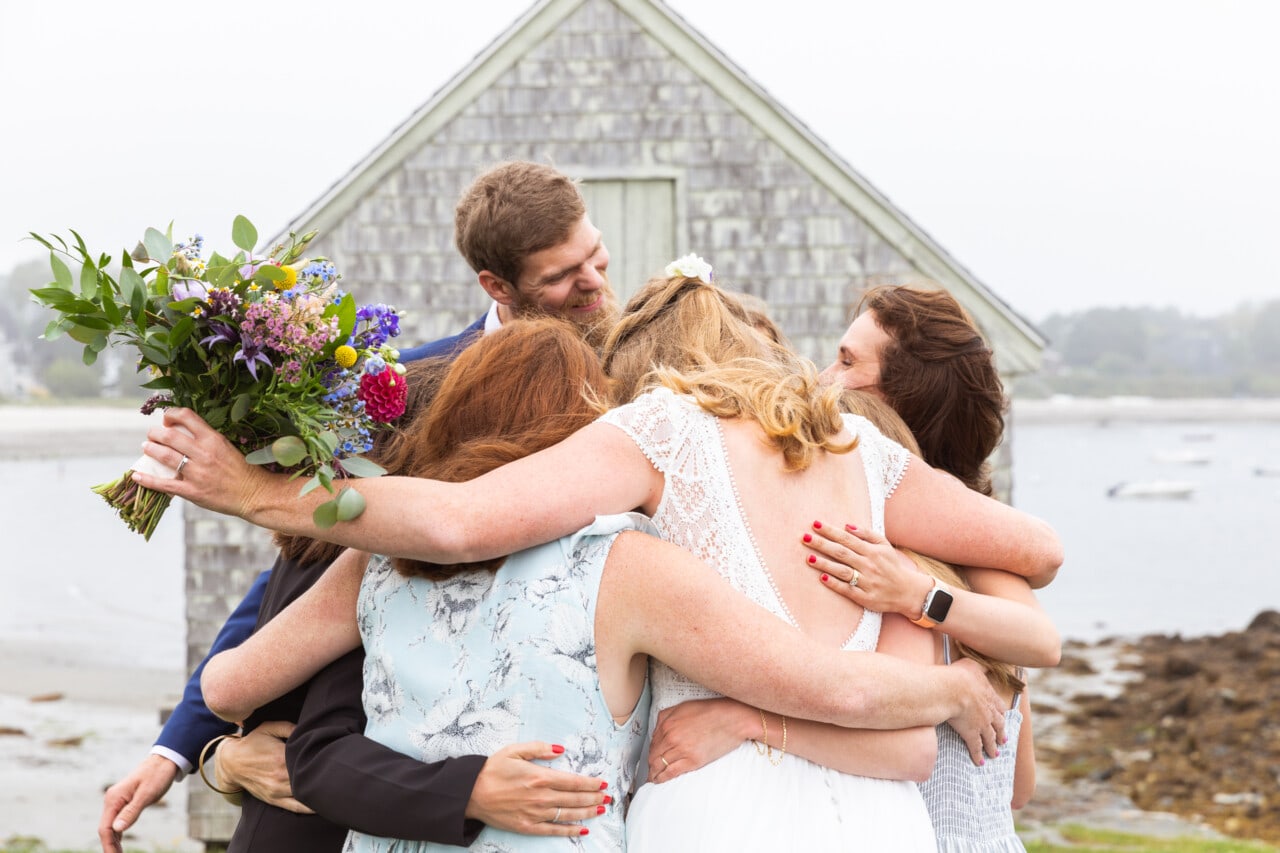 Maine Wedding Photography - Fishermans Point, Willard Beach South Portland, Maine - © 5iveLeaf Photography
