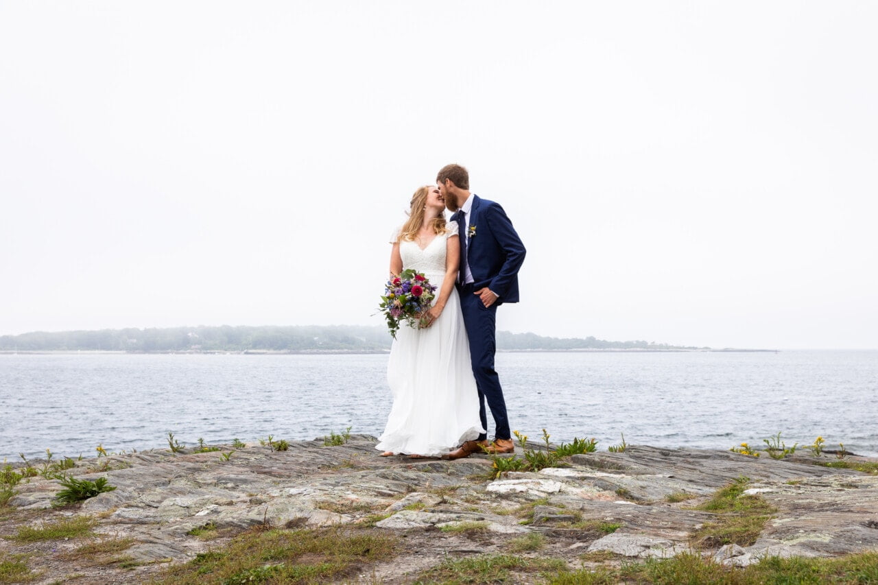 Maine Wedding Photography - Fishermans Point, Willard Beach South Portland, Maine - © 5iveLeaf Photography