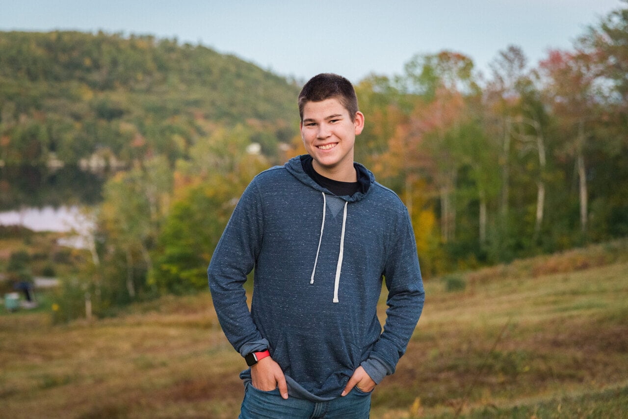 Camden Hills Regional High School Senior Photo - Camden Snow Bowl © 5iveLeaf Photography